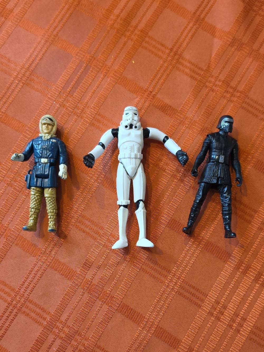 Star Wars Action Figures - Kylo Ren, Han Solo, Storm Trooper